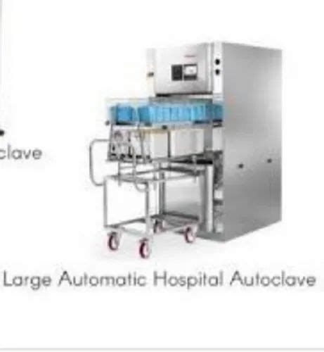 large automatic hospital autoclave